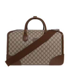 Replica GUCCI DUFFEL BAG  GG SUPREME CANVAS - Best Fake Designer Bags
