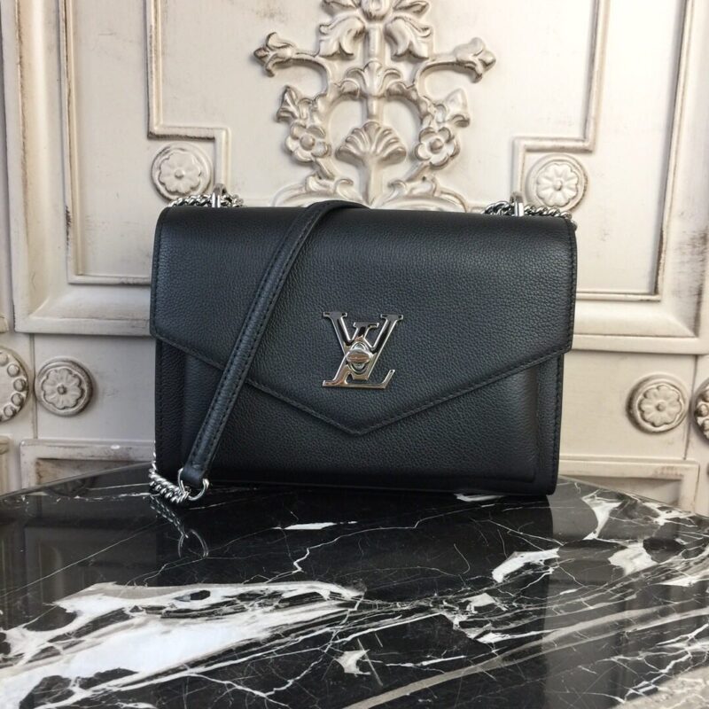 Replica Louis Vuitton My Lock Black - Best Fake Designer Bags