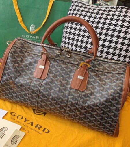 Replica Goyard Boston 45 Brown - Best Fake Designer Bags