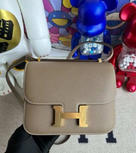 Replica Hermes Constance 18cm Etoupe - Best Fake Designer Bags