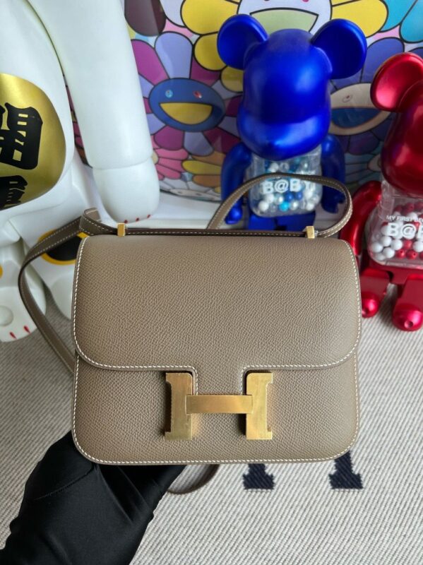 Replica Hermes Constance 18cm Etoupe - Best Fake Designer Bags