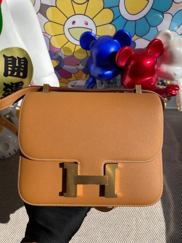 Replica Hermes Constance 24cm Brown - Best Fake Designer Bags
