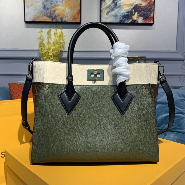 Replica Louis Vuitton On My Side Dark Green - Best Fake Designer Bags