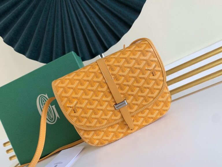 Replica Goyard Belvedere Yellow - Best Fake Designer Bags
