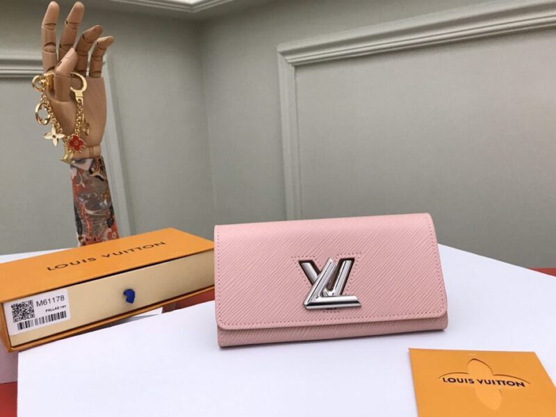 Replica Louis Vuitton Twist Wallet Pink - Best Fake Designer Bags
