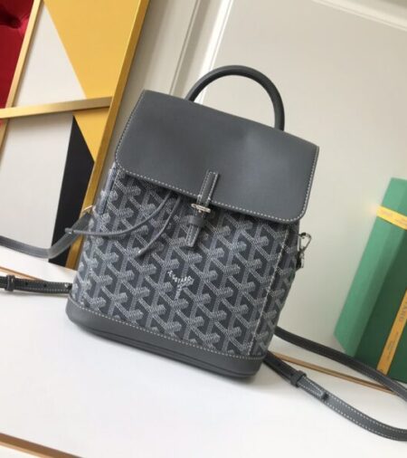 Replica Goyard Alpi Mini Backpack Grey - Best Fake Designer Bags