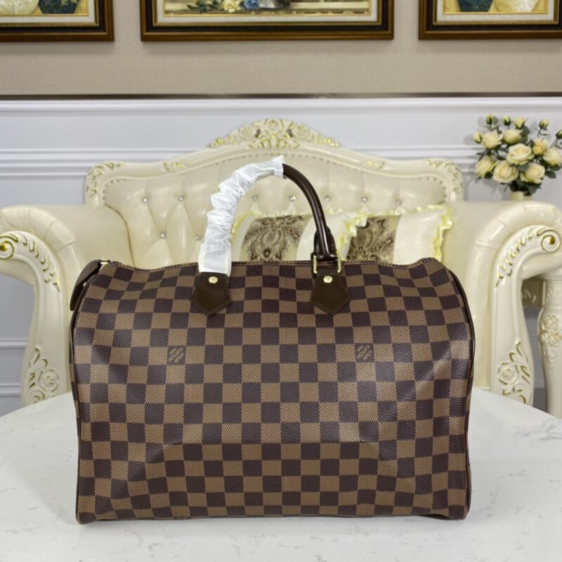 Replica Louis Vuitton Speedy Brown Grid - Best Fake Designer Bags