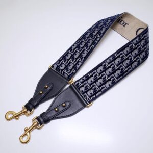 Replica Dior Adjustable Shoulder Strap Grey - Best Fake Designer Bags