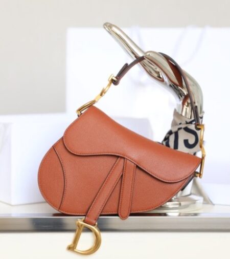 Replica Dior Saddle Bag Small Brown - Best Fake Designer Bags