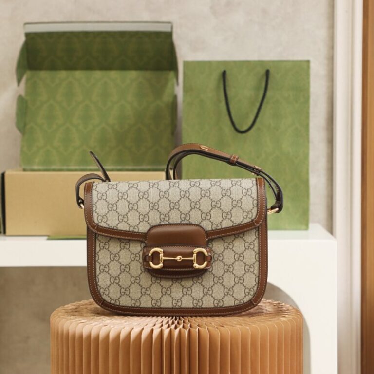 Replica Gucci  Horsebit 1955   Classic Brown - Best Fake Designer Bags