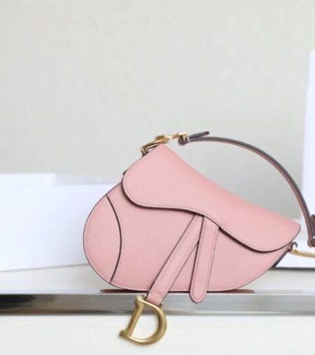 Replica Dior Saddle Bag Small Pink - Best Fake Designer Bags