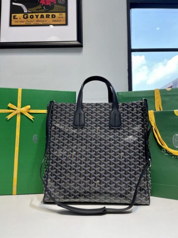 Replica Goyard Voltaire Dark  Black - Best Fake Designer Bags