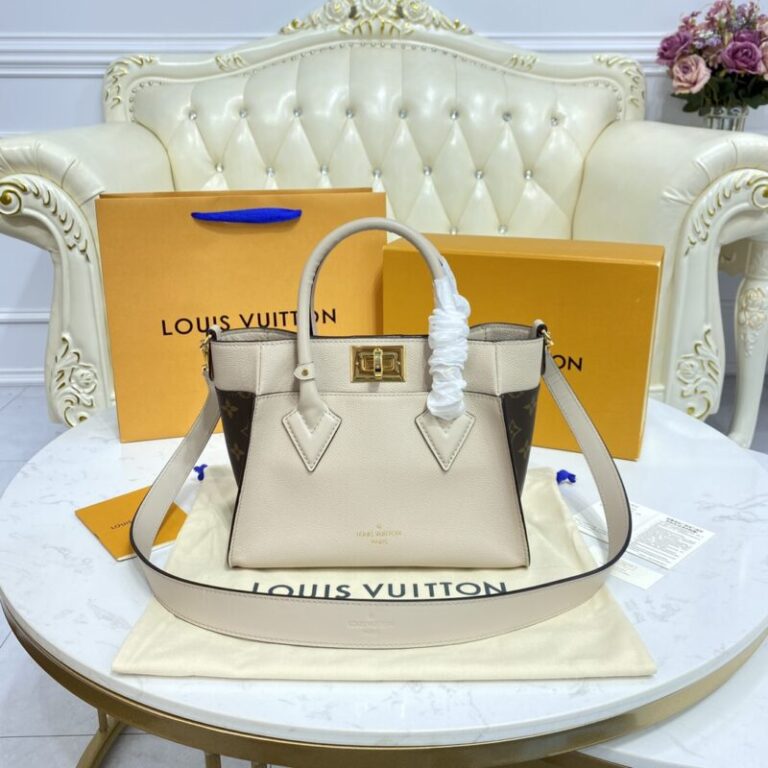 Replica Louis Vuitton On My Side PM Beige - Best Fake Designer Bags