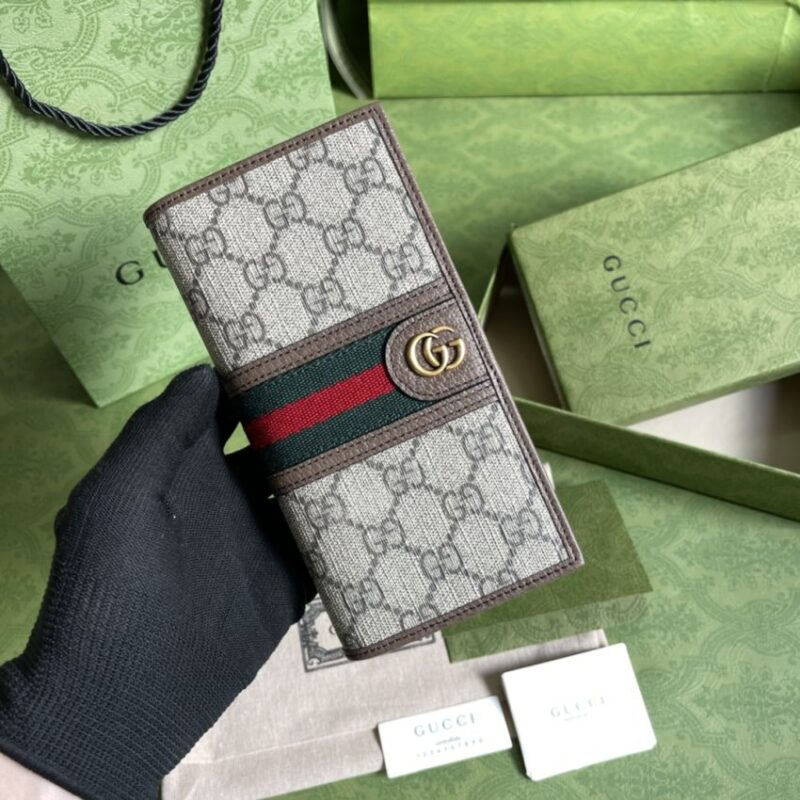 Replica Gucci   Interlocking Long Wallet - Best Fake Designer Bags