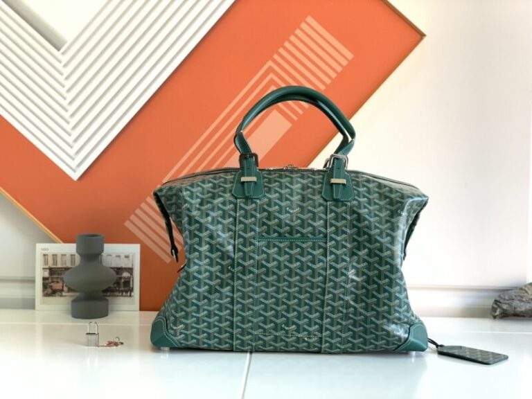 Replica Goyard Bowling 45 Bag Green - Best Fake Designer Bags
