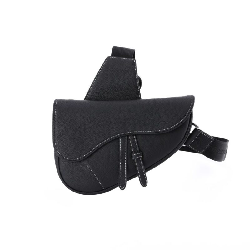 Replica Dior Saddle Bag Black Calfskin - Best Fake Designer Bags