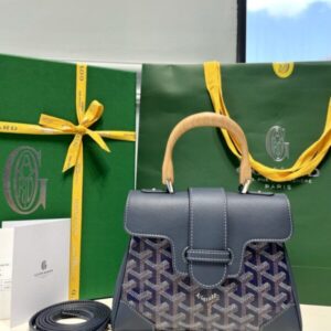 Replica Goyard Saigon Souple Mini  Dark Blue - Best Fake Designer Bags