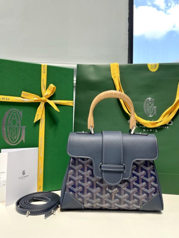Replica Goyard Saigon Souple Mini  Dark Blue - Best Fake Designer Bags