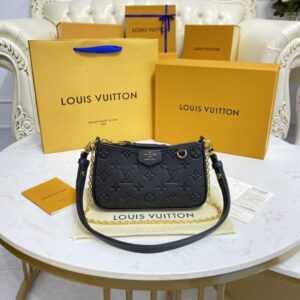 Replica Louis Vuitton Easy Pouch Black - Best Fake Designer Bags