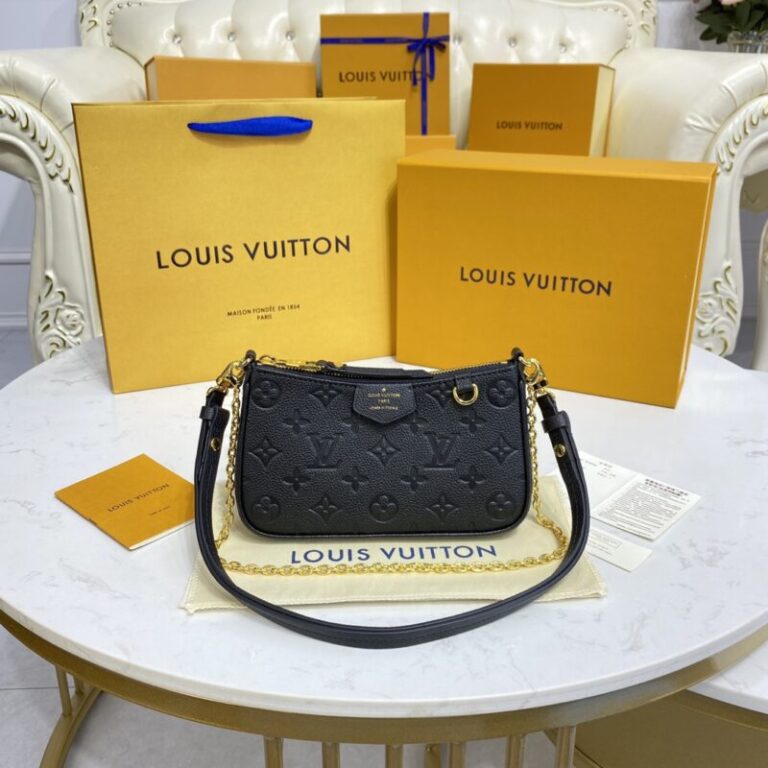 Replica Louis Vuitton Easy Pouch Black - Best Fake Designer Bags