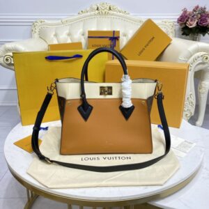 Replica Louis Vuitton On My Side  3 Brown - Best Fake Designer Bags