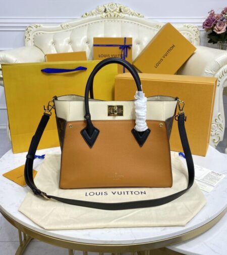 Replica Louis Vuitton On My Side  3 Brown - Best Fake Designer Bags