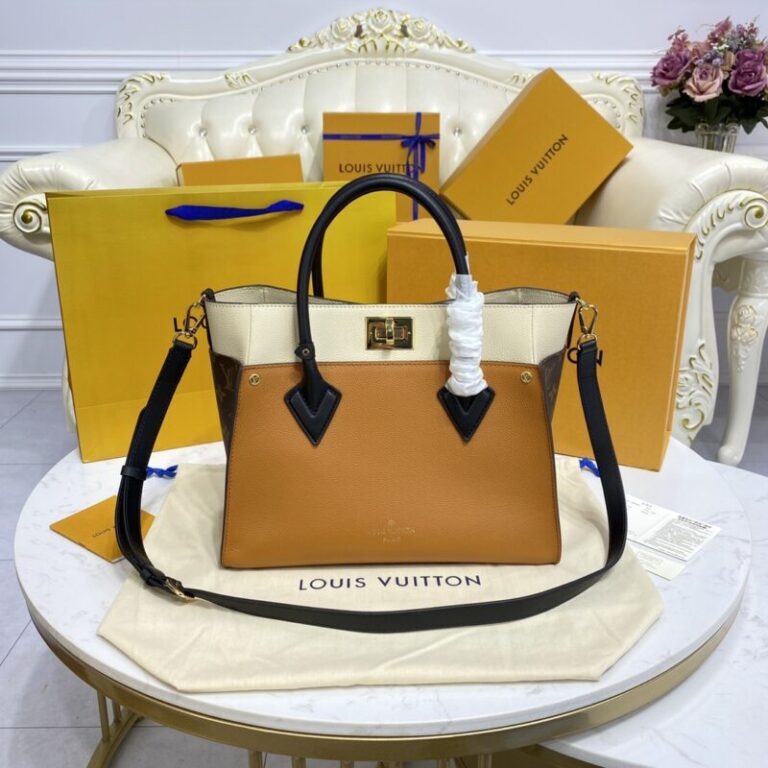 Replica Louis Vuitton On My Side  3 Brown - Best Fake Designer Bags