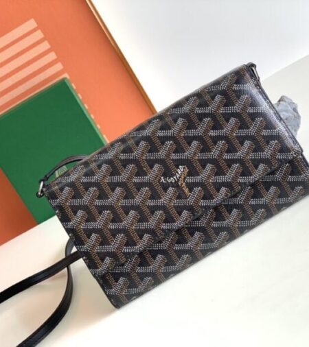 Replica Goyard Varenne Continental Wallet Black - Best Fake Designer Bags