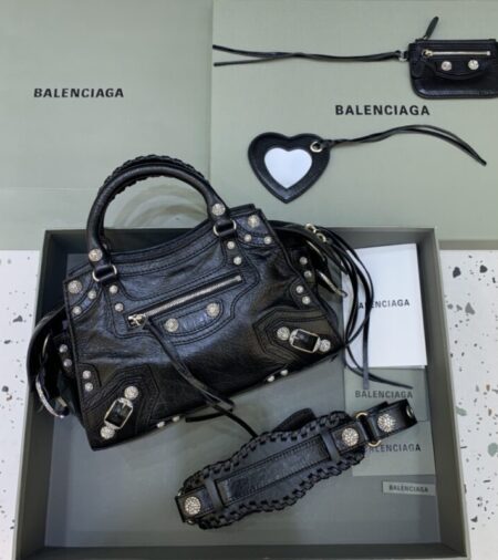 Replica Balenciaga  Le City Black Diamond - Best Fake Designer Bags