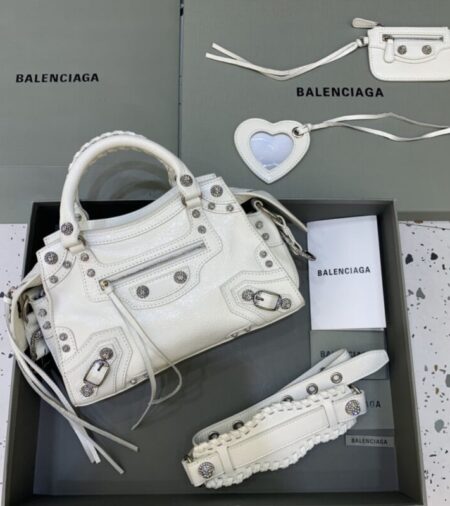 Replica Balenciaga  Le City White Diamond - Best Fake Designer Bags