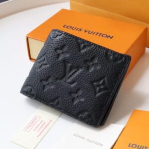 Replica Louis Vuitton Slender Wallet Full Black - Best Fake Designer Bags