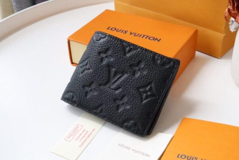 Replica Louis Vuitton Slender Wallet Full Black - Best Fake Designer Bags
