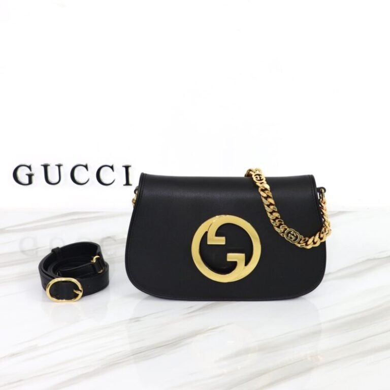 Replica Gucci  Blondie  Leather Black - Best Fake Designer Bags