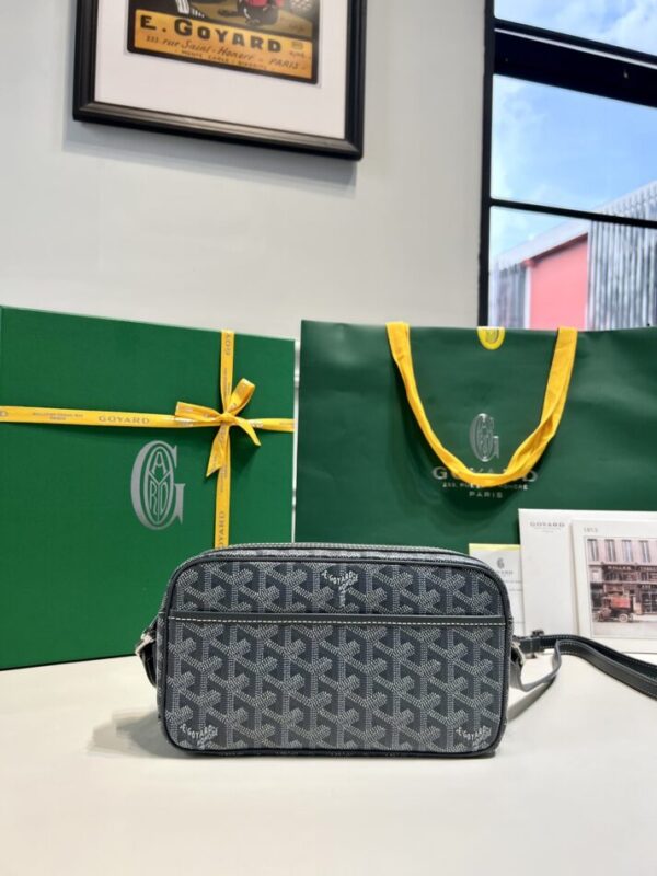 Replica Goyard Cap Vert Red Grey - Best Fake Designer Bags