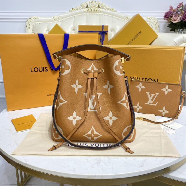 Replica Louis Vuitton Noe  Bucket Brown MM - Best Fake Designer Bags