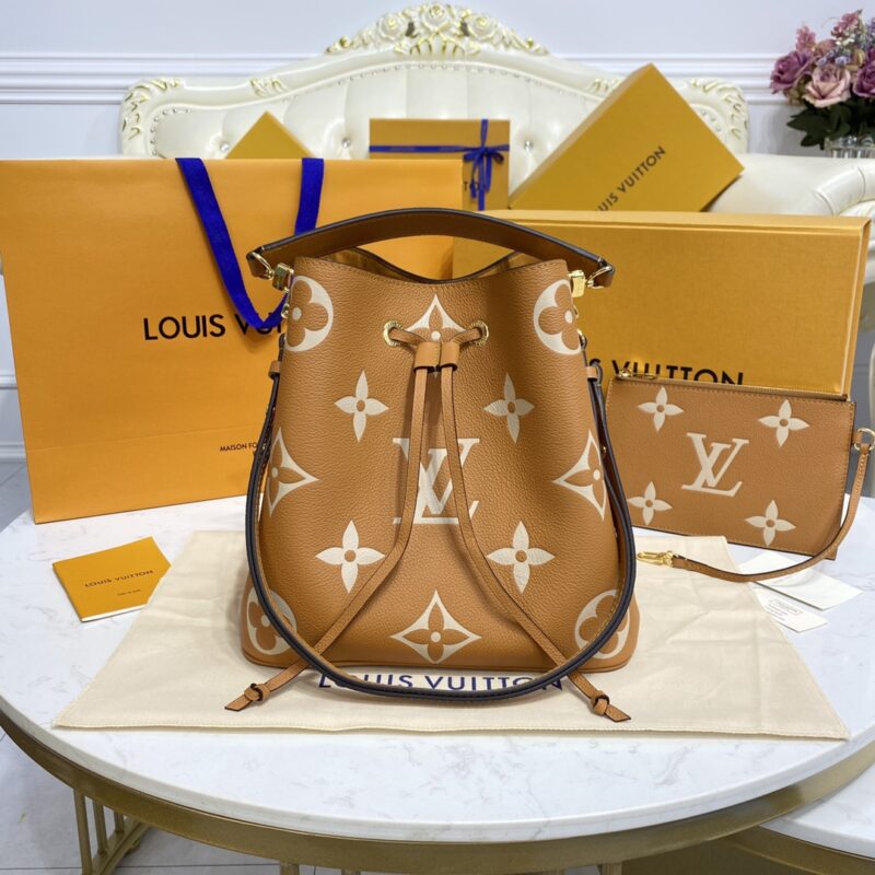 Replica Louis Vuitton Noe  Bucket Brown MM - Best Fake Designer Bags