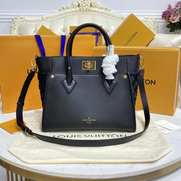 Replica Louis Vuitton On My Side Black All - Best Fake Designer Bags