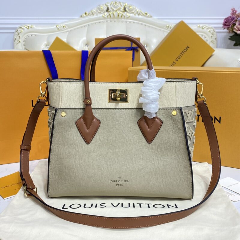 Replica Louis Vuitton On My Side Beige - Best Fake Designer Bags