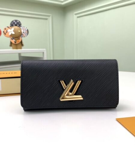 Replica Louis Vuitton Twist Wallet Black - Best Fake Designer Bags