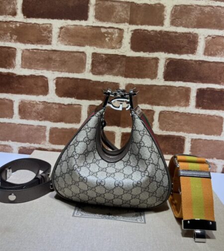 Replica Gucci  Attache Canvas Beige - Best Fake Designer Bags