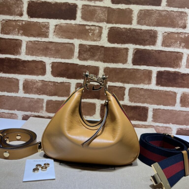 Replica Gucci  Attache Canvas Brown - Best Fake Designer Bags
