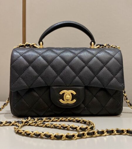 Replica CHANEL CF Handle Black - Best Fake Designer Bags