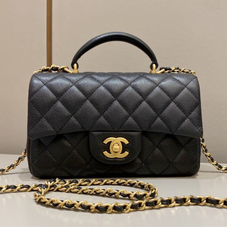 Replica CHANEL CF Handle Black - Best Fake Designer Bags