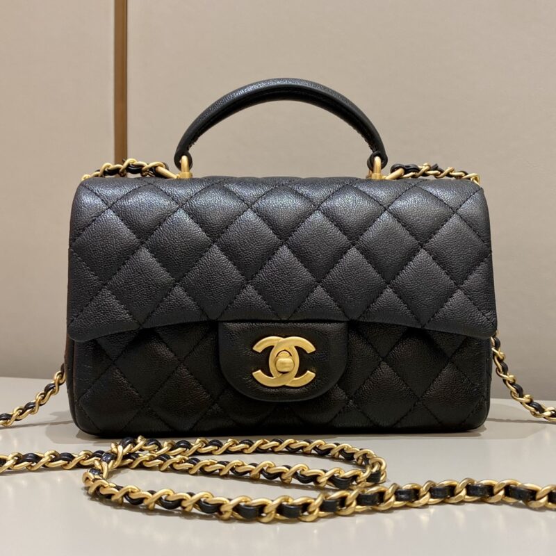 Replica CHANEL CF Handle Black - Best Fake Designer Bags