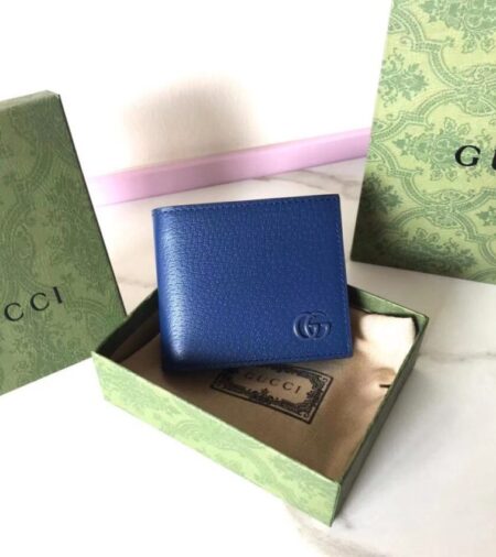 Replica Gucci  Marmont Wallet Blue - Best Fake Designer Bags