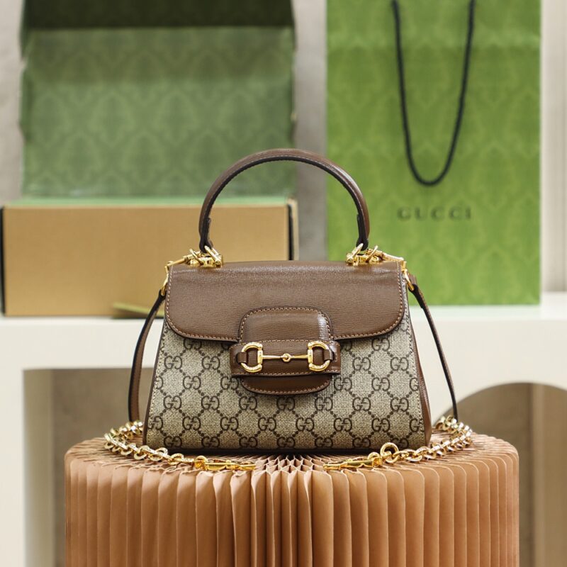Replica Gucci  Horsebit 1955 Top Handle - Best Fake Designer Bags