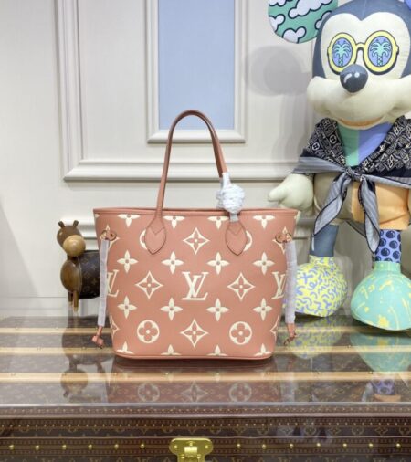 Replica Louis Vuitton Neverfull MM Pink - Best Fake Designer Bags