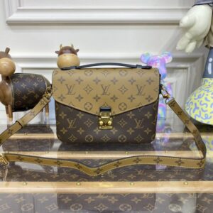 Replica Louis Vuitton Pochette Metis Brown Canvas - Best Fake Designer Bags