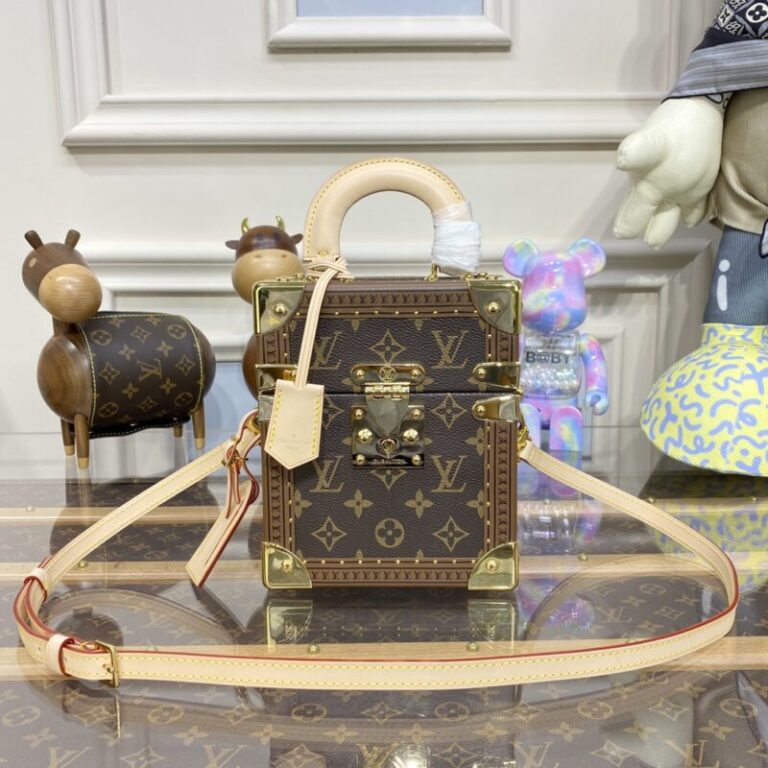 Replica Louis Vuitton Camera Box Brown Classic - Best Fake Designer Bags
