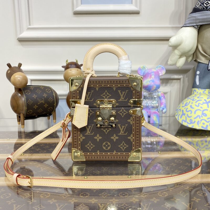 Replica Louis Vuitton Camera Box Brown Classic - Best Fake Designer Bags
